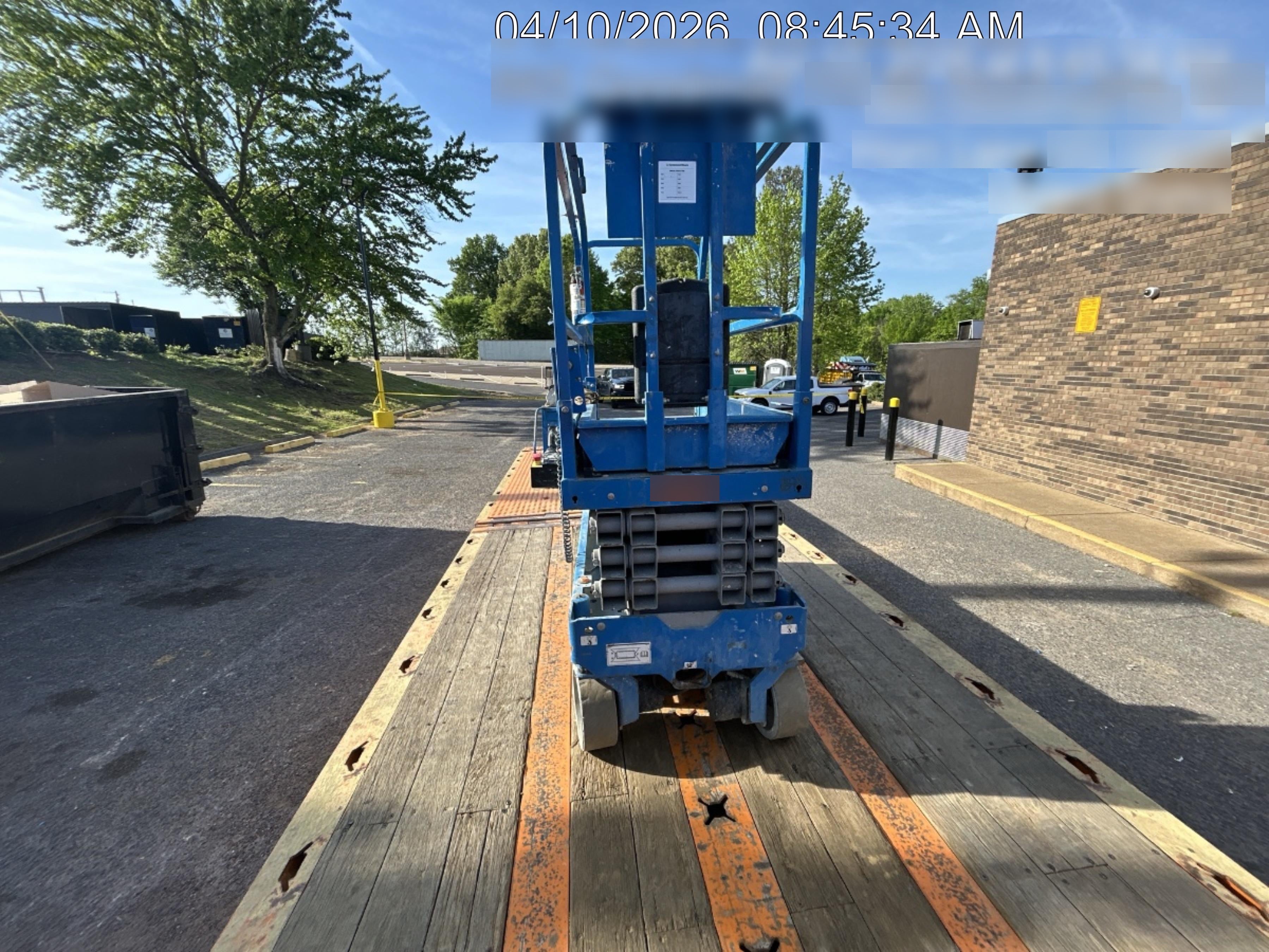 2020 Genie GS-1930 Fixed rails with chain entry gate - Pre A92.20