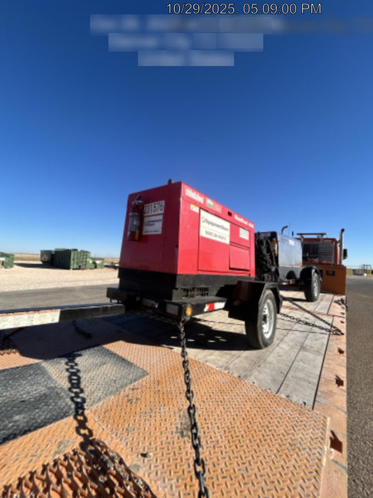 2022 Shindaiwa DGW400MDL Kubota D902 Engine, 23 HP, Dual Op Welder, Wire, Arc, Droop Stick, Tig, and CC Stick Functionality, Simulphase, 3 Phase and 1 Phase Gen Output, Single Axle NB Trlr, Slr Trckl Chrg 12V 12W, Fire Ext