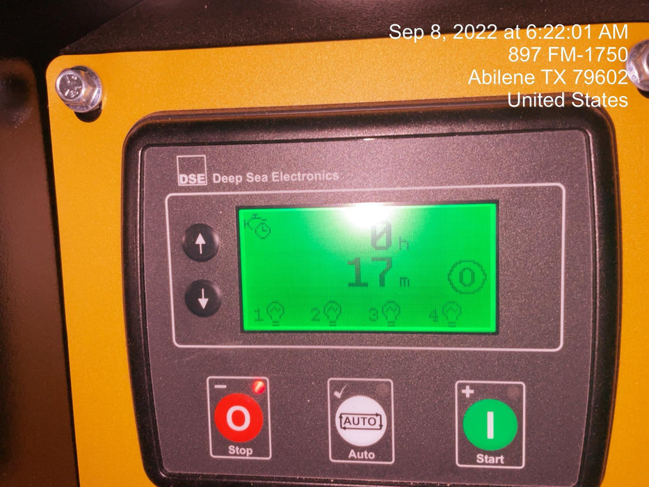 2022 Allmand NLV3GR (4) LED Light Fixture 350W, 23' Vertical Mast, 3kW Prime, Towable, ES Decals, T3