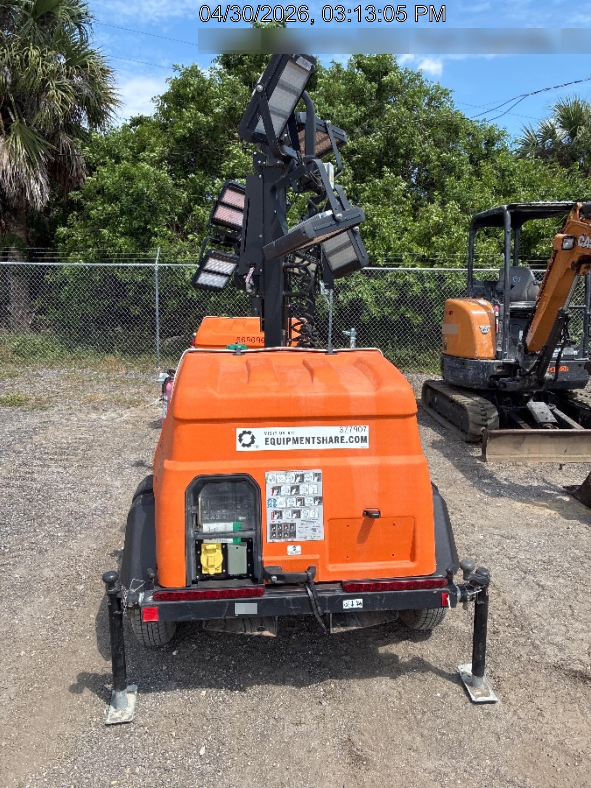2023 Generac MLT2 Diesel, Flex Switch 120V Input, Powerzone Controller, 
(4) 320W LED Lights, 4kW Generator, 39.9 Gal Fuel Tank, 2" Ball, T3
