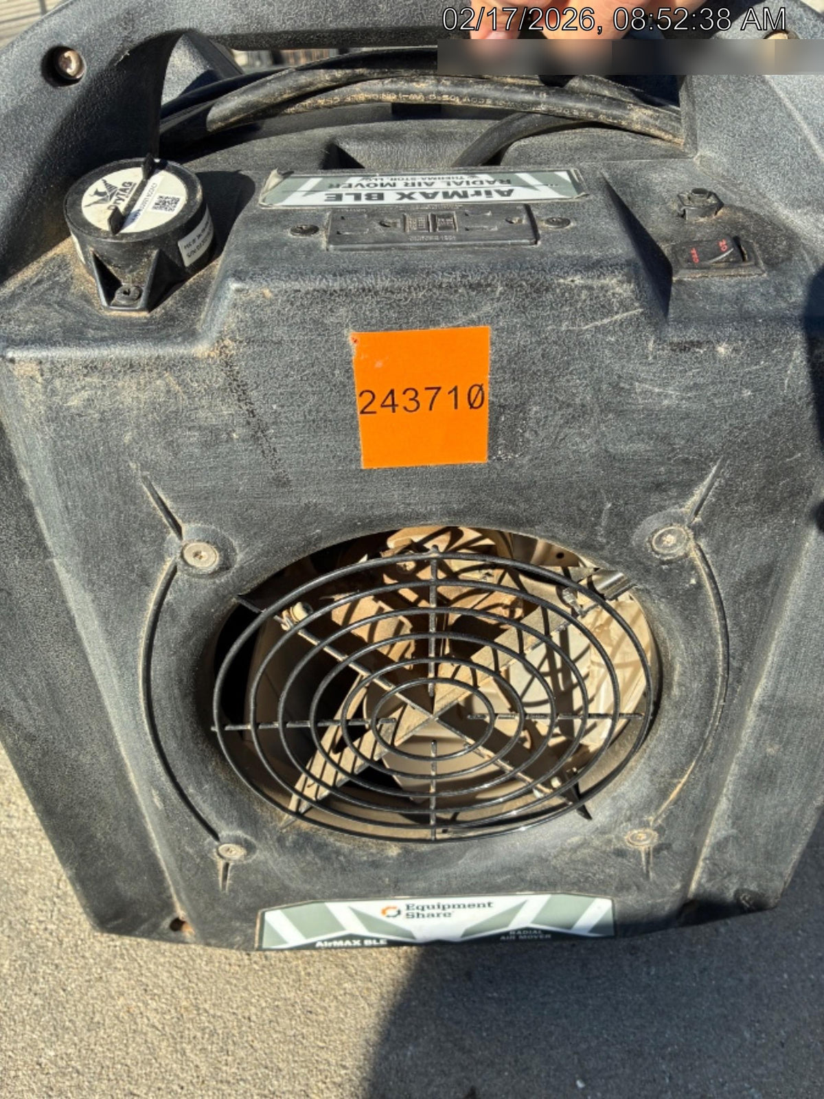 2022 PHOENIX AirMAX Radial Air Mover