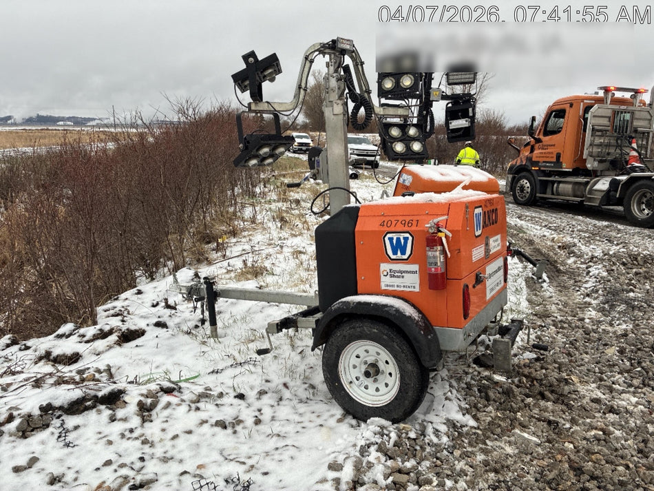 2024 Wanco WLTT-4MM4K Diesel, Deep Sea Controller, Shore Power Plug, Auto Start, (4) 350W LED Floodlights, 4kW Generator, 60 Gal Fuel Tank, 2" Ball, T3