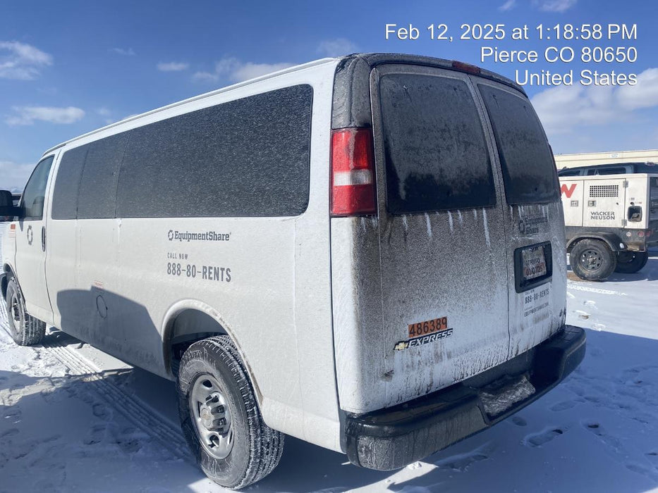 2025 CHEVROLET Express Van - Rental