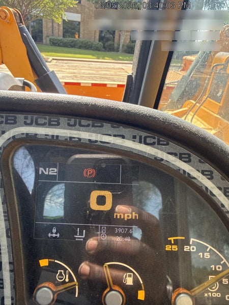 2020 JCB 510-56 Canopy, Solid Tires, Work Lights, Beacon, Aux Hydraulics, Back up Alarm, Lifting Eye, ES Decals