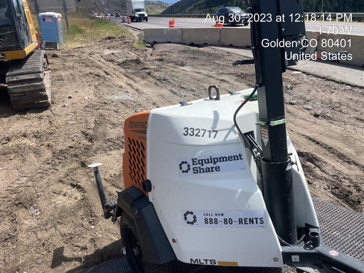 2023 Generac MLT2 Diesel, Flex Switch 120V Input, Powerzone Controller, (4) 320W LED Lights, 4kW Generator, 39.9 Gal Fuel Tank, 2" Ball, T3