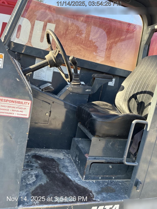 2018 Manitou MTA10055 Manitou MTA10055 - Canopy, Worklights, Beacon, 66" Carriage, 60" Forks, Solid Tires, Aux Hydraulics