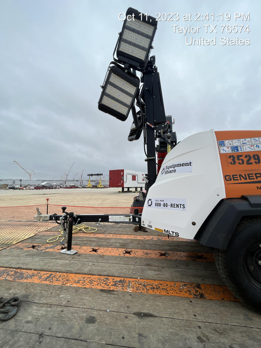 2023 Generac MLT2 Diesel, Flex Switch 120V Input, Powerzone Controller, (4) 320W LED Lights, 4kW Generator, 39.9 Gal Fuel Tank, 2" Ball, T3