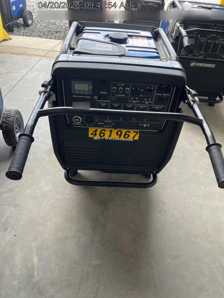 2024 Powerhouse POWERHOUSE7500I Powerhorse Inverter Generator, 7,500 Surge Watts, 6,500 Rated Watts, Electric Start, Gasoline, 6.6 Gal Capacity, Part # 74006