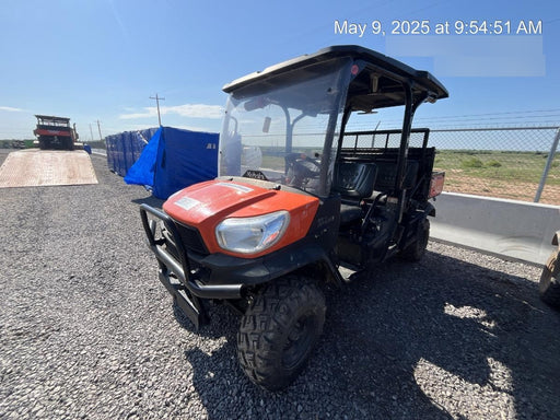 2022 Kubota RTV-X1140W-H Plastic Canopy, Windshield Acrylic Clear, LED Strobe Light, Wire Harness Kit, Back up Alarm