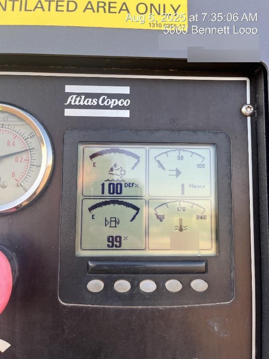 2021 ATLAS COPCO PAC H108 JD