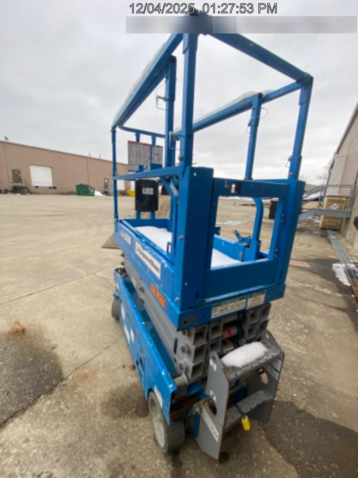 2020 Genie GS-1930 Solid Non Marking Tires, Beacon, Folding rails with half height swing gate