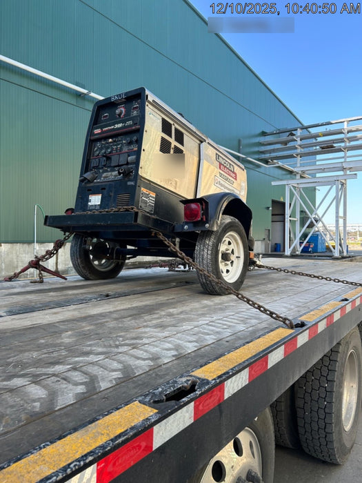 2020 Lincoln Electric Vantage 322 Welder Ready-Pak 3, w/ GPS & Decals (includes trailer, cable rack, fender light kit)