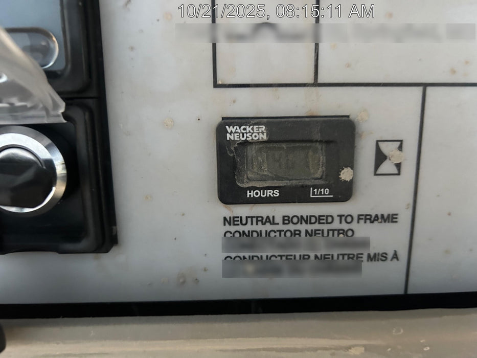 2018 Wacker Neuson LTV6L-MH Wacker Neuson LTV6L Mobile Light Tower w/Fuel Level Sensor Installed