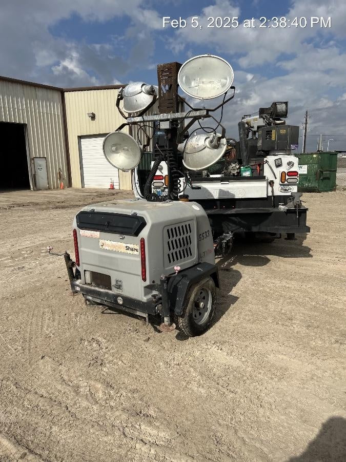 2017 Wacker Neuson LTV6L-MH Wacker Neuson 6 kW Towable Light Generator