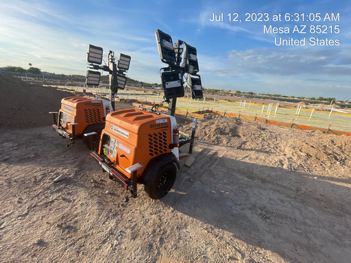 2023 Generac MLT2 Diesel, Flex Switch 120V Input, Powerzone Controller, (4) 320W LED Lights, 4kW Generator, 39.9 Gal Fuel Tank, 2" Ball, T3