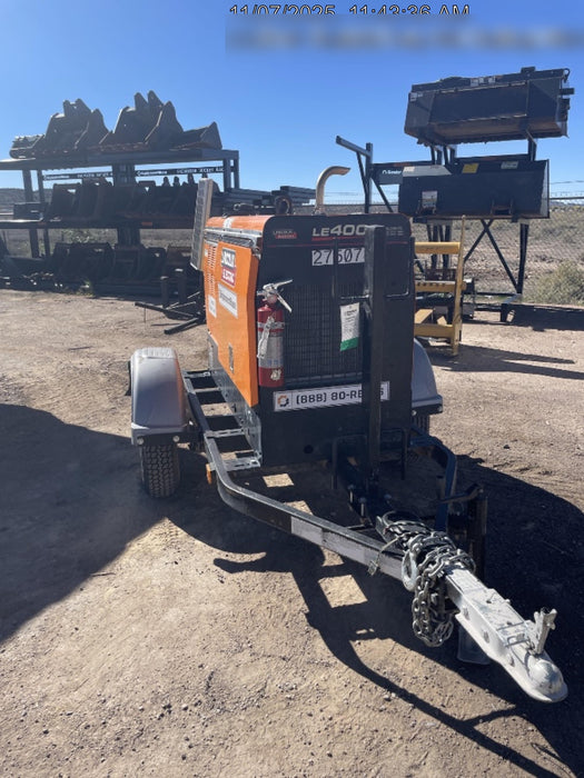 2022 Lincoln Electric LE400 Kubota V1505, Trlr, Cable Rack, Light Kit, ES Decals, T3