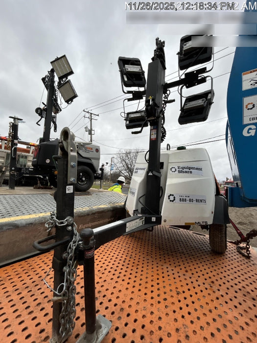 2024 Generac MLT2 Diesel, Flex Switch 120V Input, Powerzone Controller, 
(4) 320W LED Lights, 4kW Generator, 39.9 Gal Fuel Tank, 2" Ball, T3