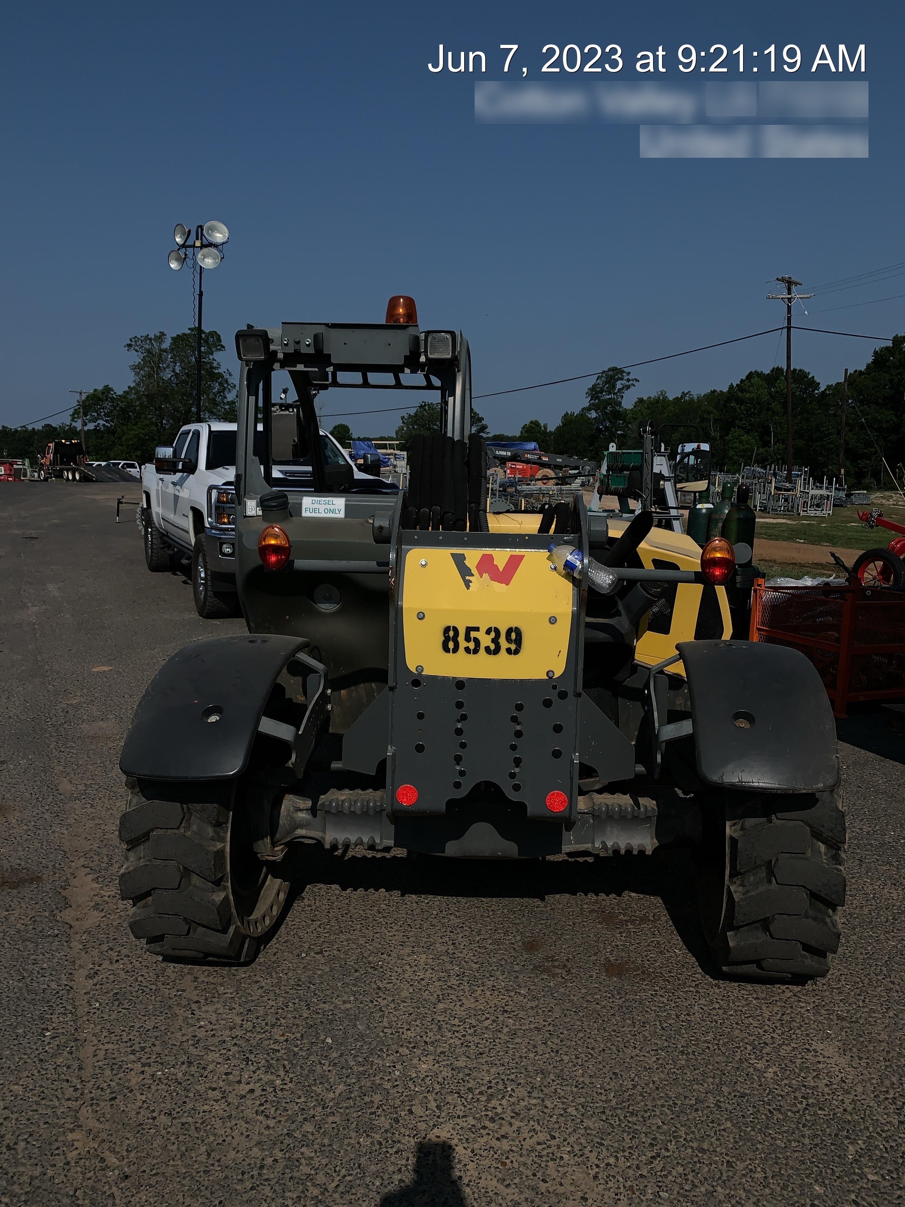Wacker Neuson TH627 Telehandler 5,000 - 5,500 lbs, 18' - 20' Reach