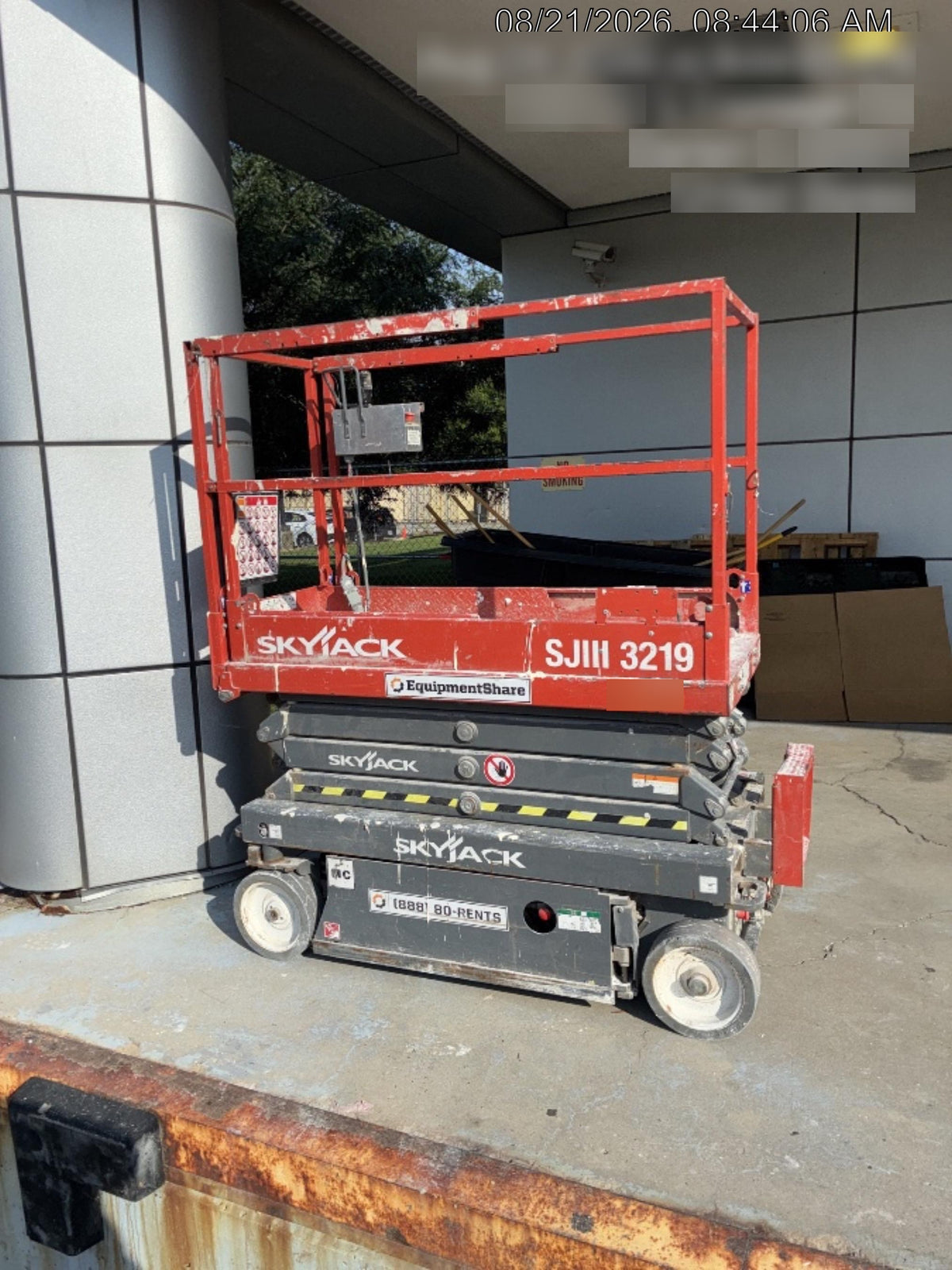 2018 Skyjack SJIII-3219 Standard Rental Specs