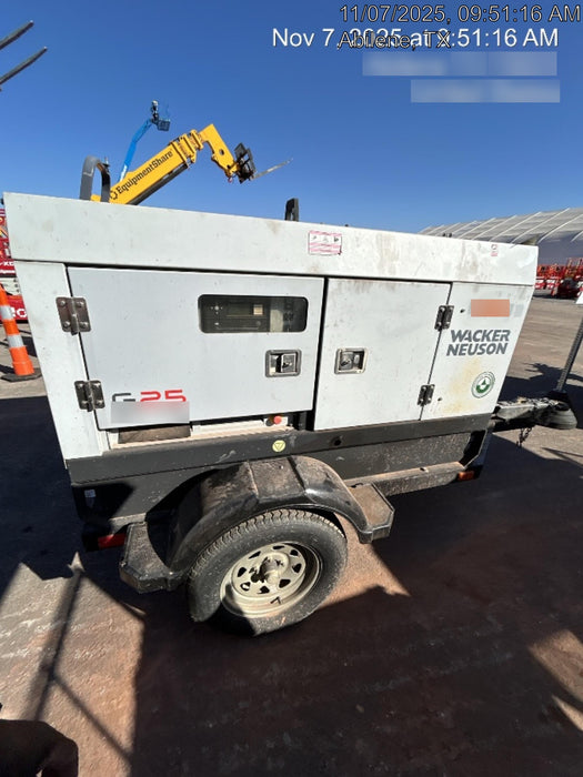 2019 WACKER NEUSON G25
