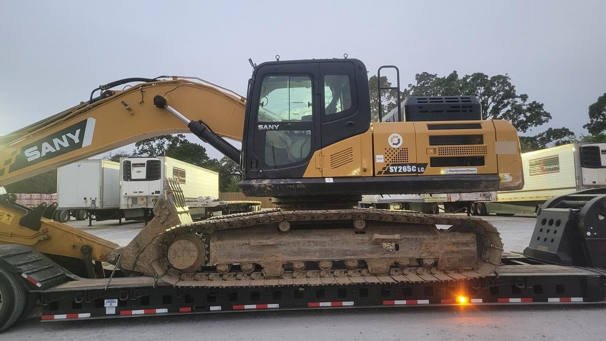 Sany SY265C SY265 Tier 4 - Cab, Hydraulic QC,  Buckets: 36" , 48"