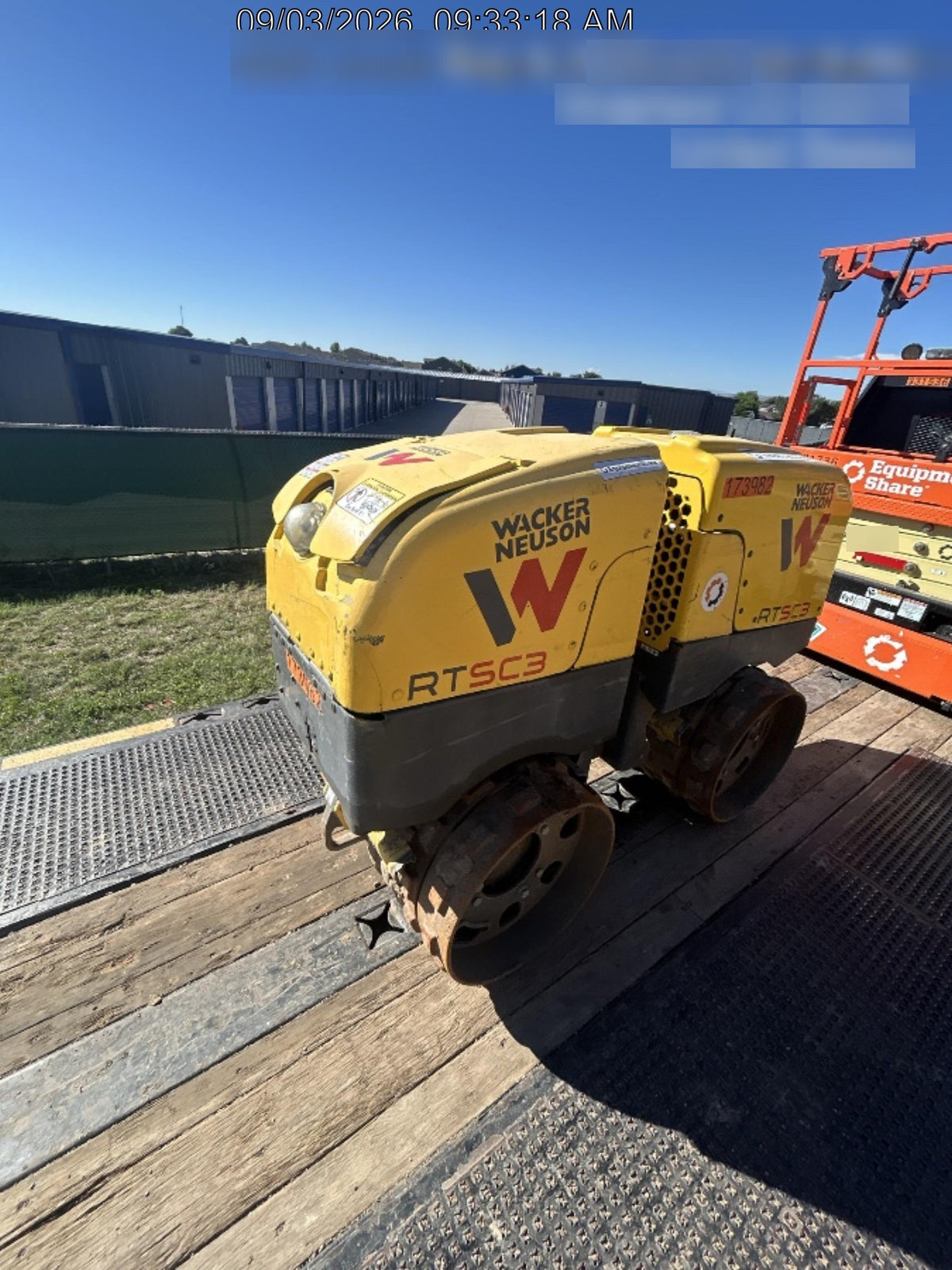 2021 WACKER NEUSON RTLx-SC3