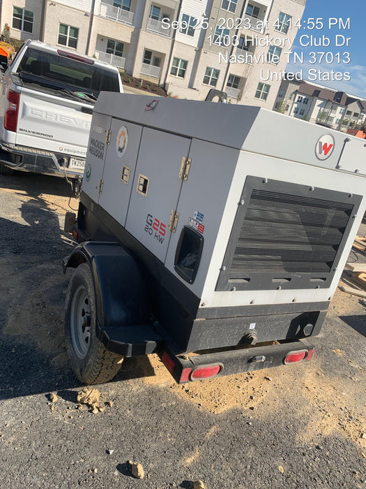 2019 WACKER NEUSON G25