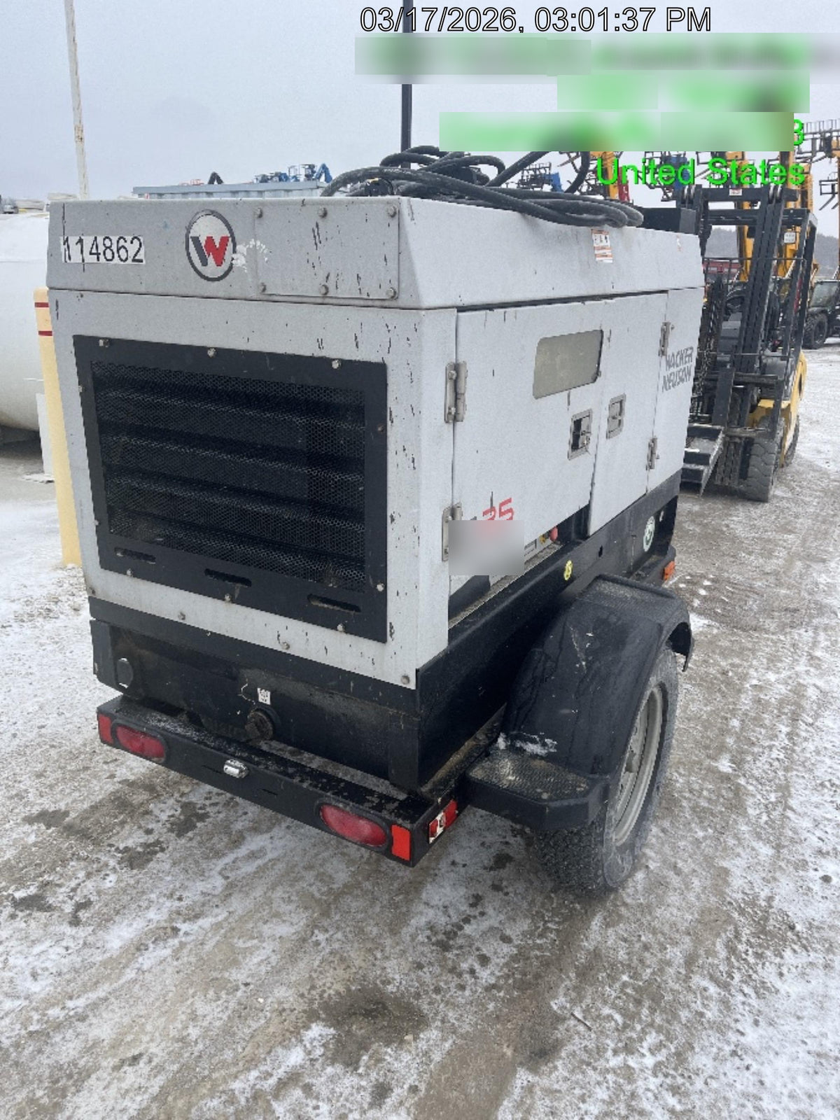 2020 WACKER NEUSON G25