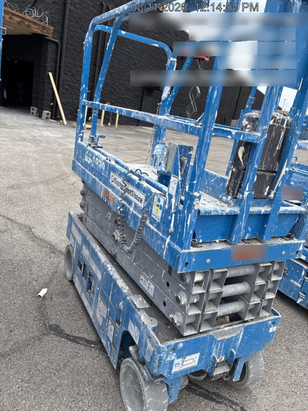 2019 Genie GS-1930 Fixed rails with chain Entry