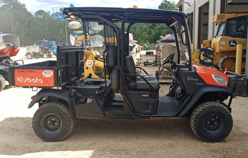 2021 Kubota RTV-X1140W-H Plastic Canopy, Windshield Acrylic Clear, LED Strobe Light, Wire Harness Kit, Back up Alarm