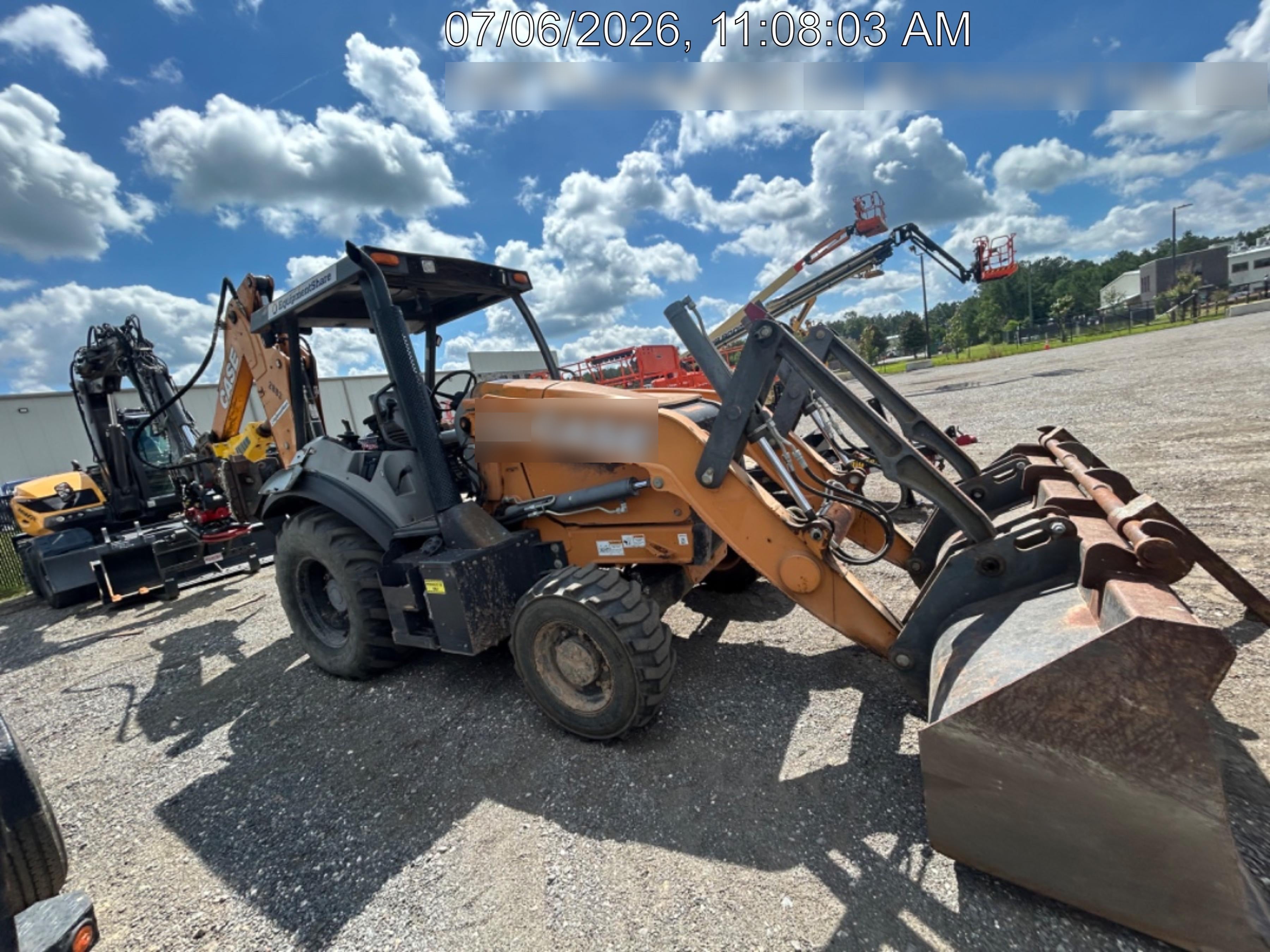 2018 Case 580N STANDARD HOE, ROPS, PILOT CONTROLS, AUX HYD