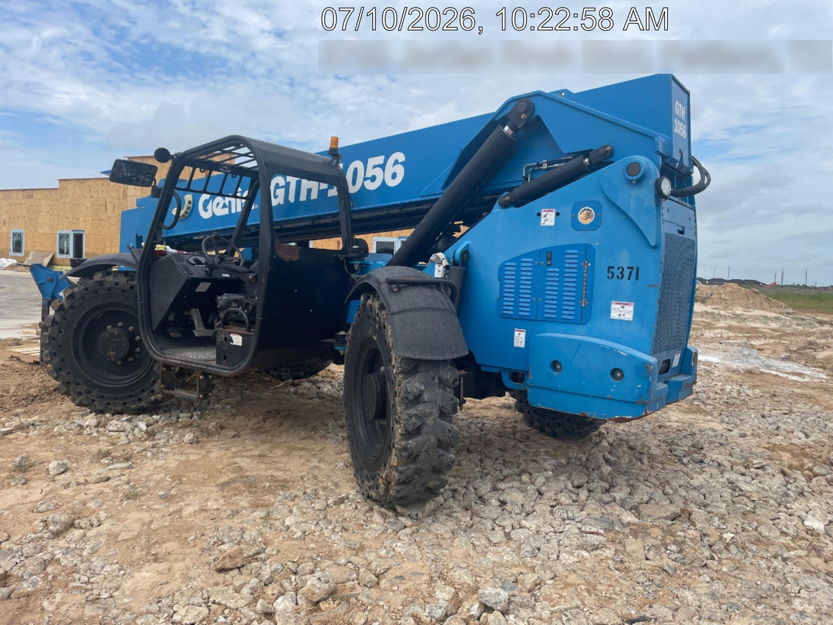2017 Genie GTH-1056 Genie GTH1056, Solid Tires, 60" carriage, Light Kit, Open ROPS