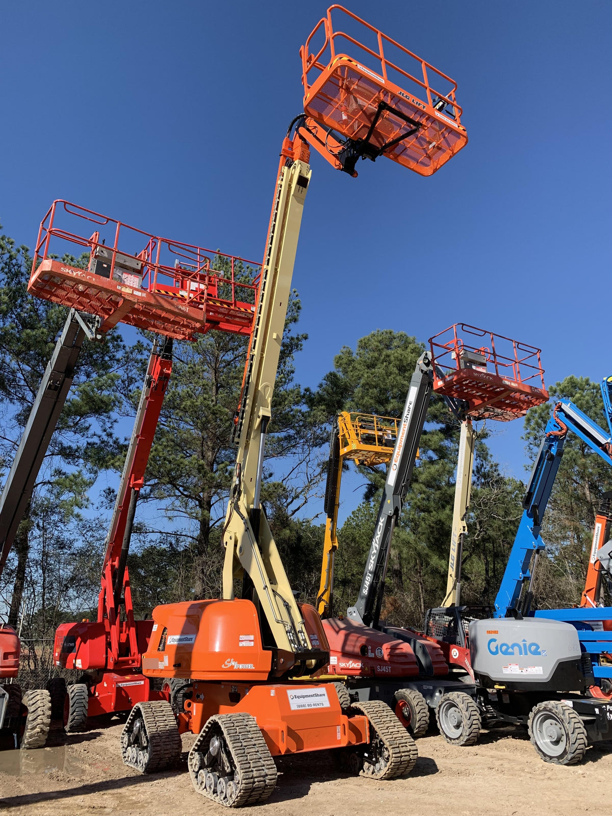 2021 JLG 660SJ Quad Track