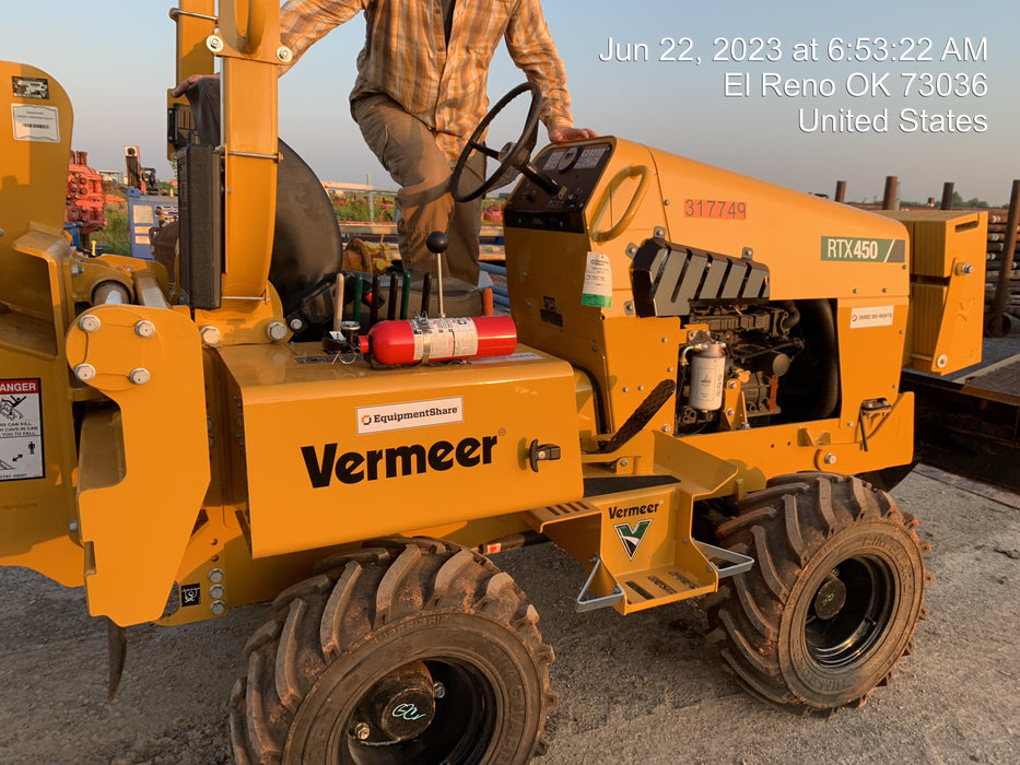 2023 VERMEER RTX450
