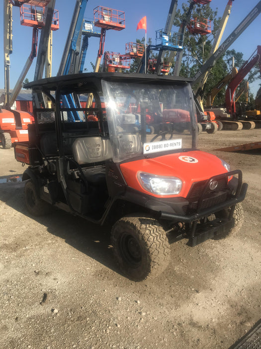 2020 Kubota RTV-X1140W-H Canopy, 4-Seater, Diesel, Windshield Acrylic Clear, Strobe Light, Backup Alarm