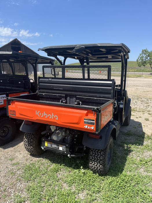 2022 Kubota RTV-X1140W-H Plastic Canopy, Windshield Acrylic Clear, LED Strobe Light, Wire Harness Kit, Back up Alarm