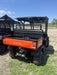 2022 Kubota RTV-X1140W-H Plastic Canopy, Windshield Acrylic Clear, LED Strobe Light, Wire Harness Kit, Back up Alarm
