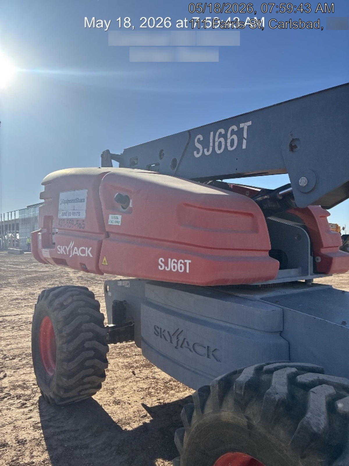 2017 SKYJACK SJ66T