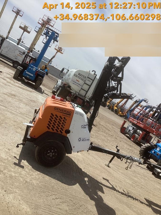 2023 Generac MLT2 Diesel, Flex Switch 120V Input, Powerzone Controller, (4) 320W LED Lights, 4kW Generator, 39.9 Gal Fuel Tank, 2" Ball, T3