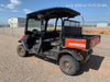 2019 Kubota RTV-X1140W-H 4wd Utility Cart, LED Strobe, Windshield Tempered Glass, Plastic Canopy, Wire Harness Kit, Backup Alarm