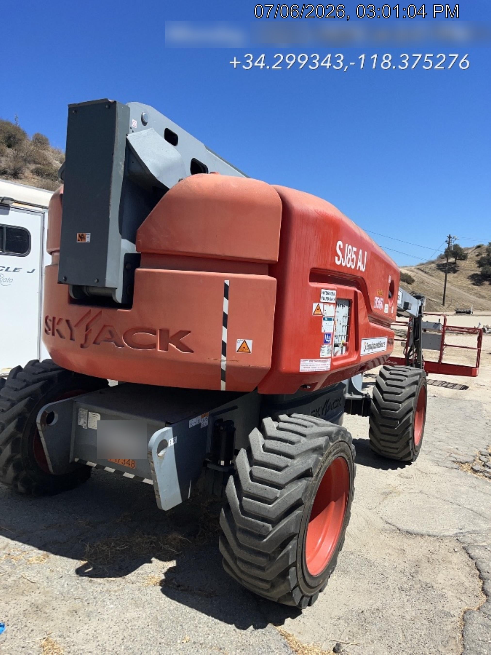 2021 SKYJACK SJ85 AJ
