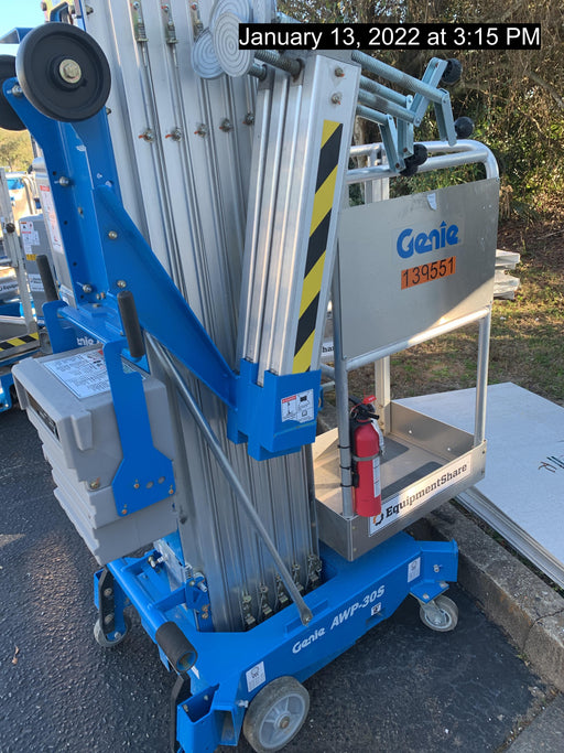 2021 GENIE AWP-30S DC