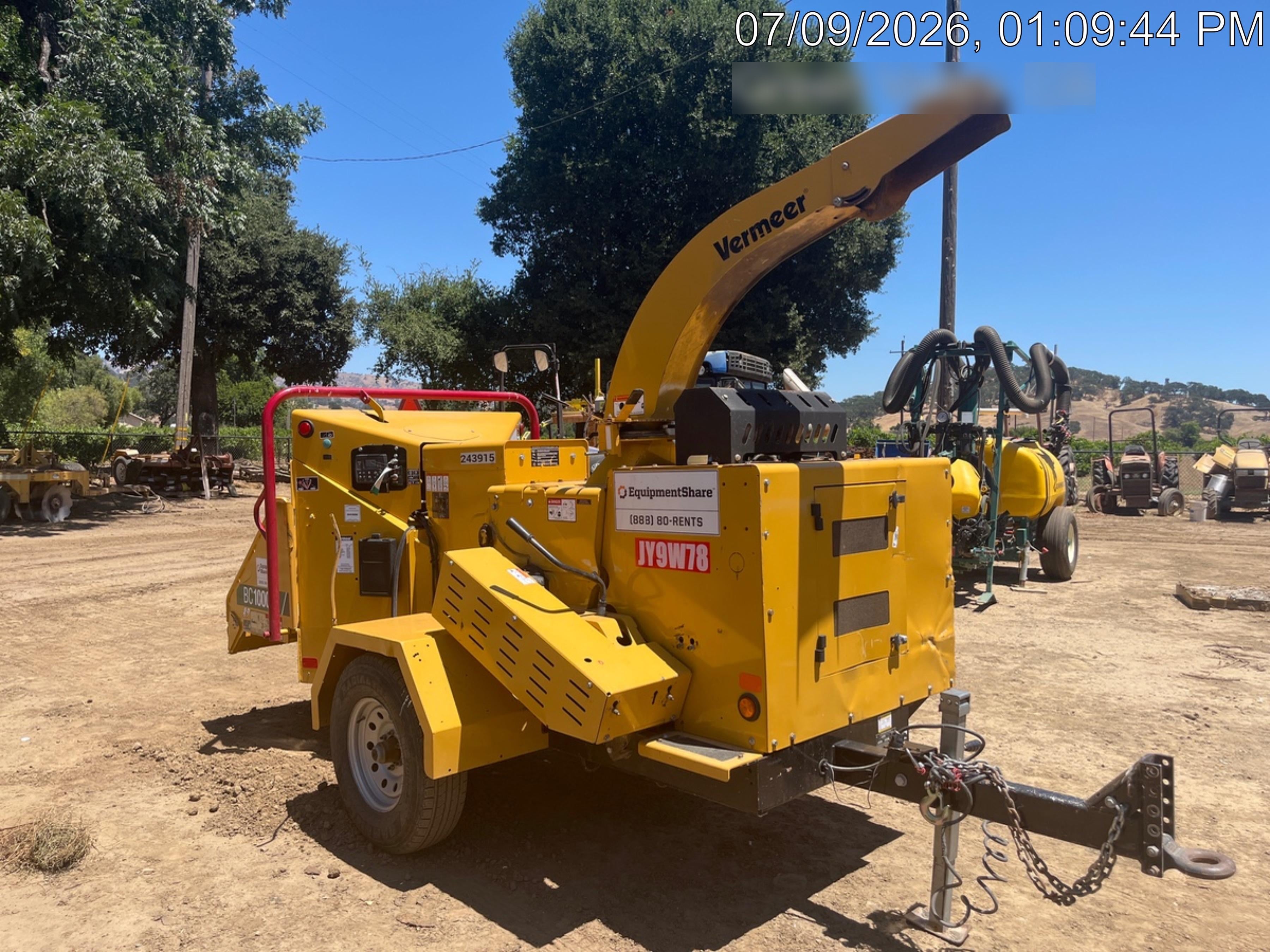 2022 VERMEER BC1000XL Diesel