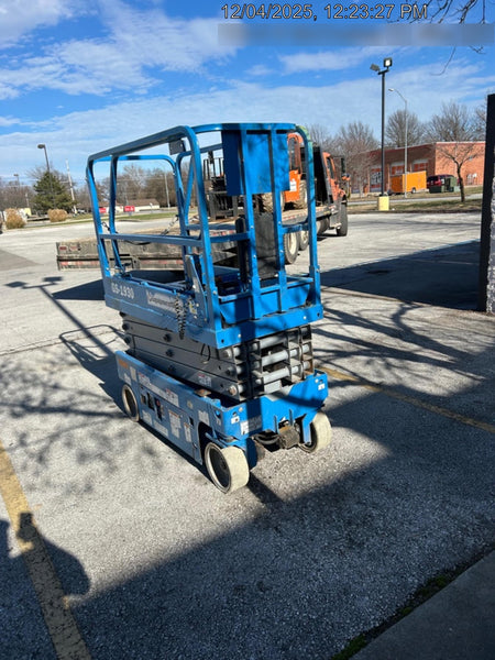 2019 Genie GS-1930 Fixed Rails with Chain Entry