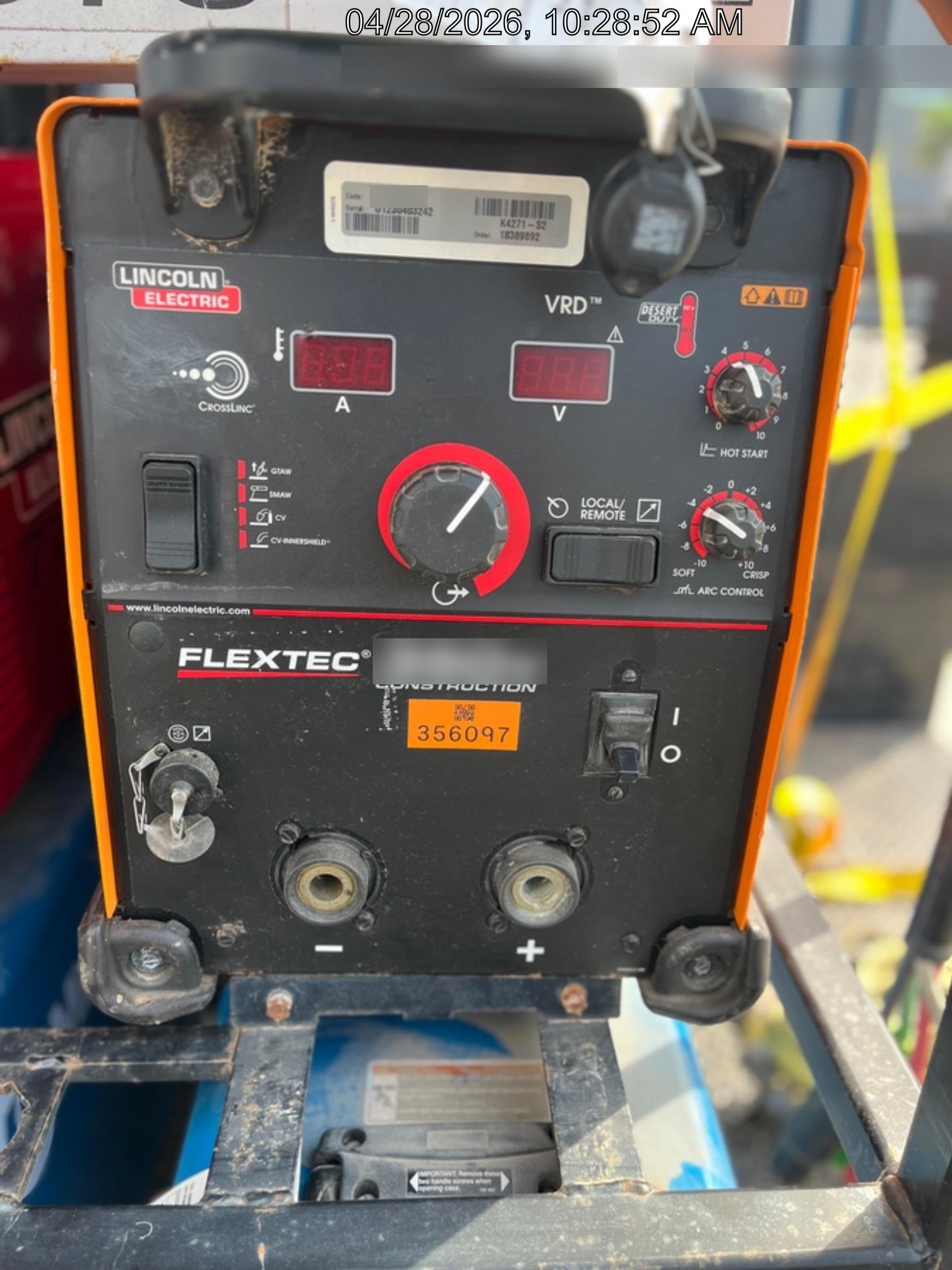 2023 LINCOLN ELECTRIC FLEXTEC 350X