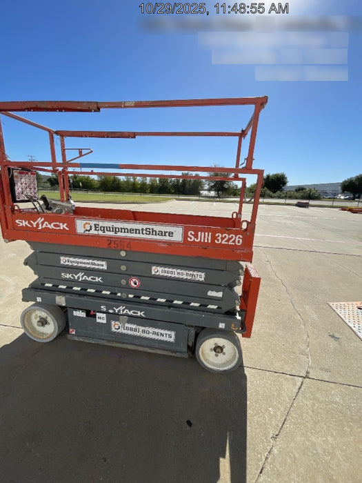 2016 Skyjack SJIII-3226 Standard Options