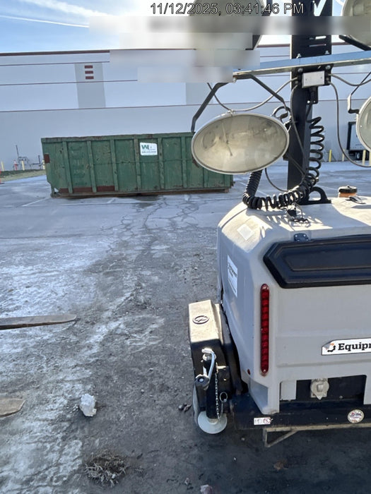 2019 Wacker Neuson LTV6L-MH Wacker Neuson LTV6L Mobile Light Tower w/Fuel Level Sensor Installed