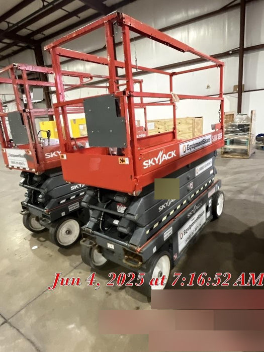 2019 Skyjack SJIII-3226 Standard Options, Trojan Batteries