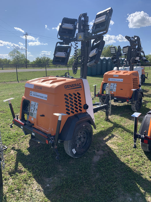 2023 Generac MLT2 Diesel, Flex Switch 120V Input, Powerzone Controller, 
(4) 320W LED Lights, 4kW Generator, 39.9 Gal Fuel Tank, 2" Ball, T3