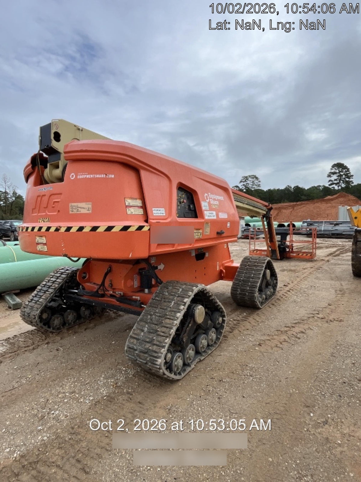 2022 JLG 660SJ Quad Track